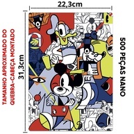 Quebra-Cabeça Mickey Nano 500pçs: Desafio Disney! - imagem 2