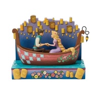 Figura Iluminada Enesco Disney Traditions Jim Shore Rapunzel e Flynn - 6 Polegadas - imagem 4