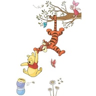Decalques de Parede Disney Ursinho Pooh - Adesivos Removíveis para Quarto Infantil - imagem 2