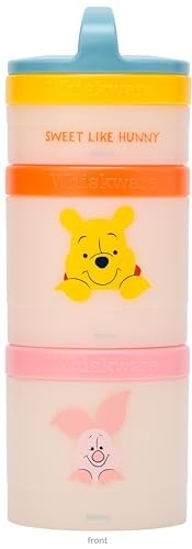 Whiskware Recipientes Empilháveis Disney Ursinho Pooh - 3 Copos para Lanches Escolares e Viagens - imagem 2
