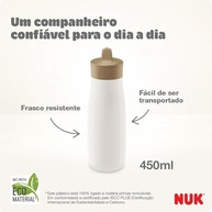 NUK Copo Mini-Me Flip 2 em 1 Disney Frozen 450ml - Versátil e Divertido para Crianças - imagem 4