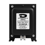 Transformador 10.000VA Disoma: Potência Real 5.550W Bivolt com Conector Sindal 30A para Equipamentos Pesados - imagem 1