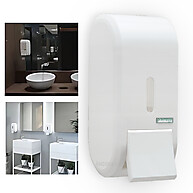 Dispenser de Parede 400ml: Saboneteira Moderna com Fita Dupla Face - imagem 1