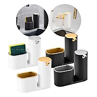 Dispenser Porta Detergente e Bucha Arthi: Organize sua Cozinha com Estilo - imagem 1