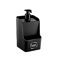Dispenser Slim Preto 500ml UZ – Organize sua cozinha - imagem 1