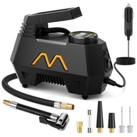 Compressor de Ar Portátil 150PSI: Inflador de Pneu Automático 12V com Display Digital e Luz LED - imagem 1