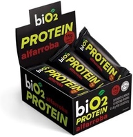 biO2 Display Barra de Proteína Alfarroba e Pasta de Amendoim, 12 unidades de 45g, Protein Bar Vegana e Sem Glúten - imagem 4