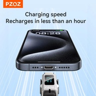PZOZ 140W: Cabo USB-C 4 em 1 com Display Digital - imagem 3