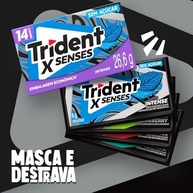 Trident Chiclete X Fresh Intense Emb Econ Display Com 12Uni De 26 6G - imagem 1