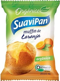 SuaviPan MUFFIN DE LARANJA ORGÂNICO 40g / DISPLAY C/ 12 UNID. - imagem 2