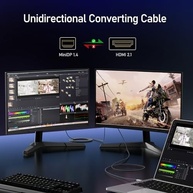 Cabo Mini DisplayPort para HDMI AGFINEST 8K 3m - Conexão Imersiva para seu Mac e Surface - imagem 4