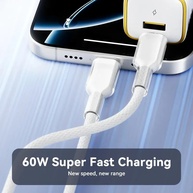 Cabo USB-C 60W: Carregamento Turbo para Seu Dispositivo! - imagem 3