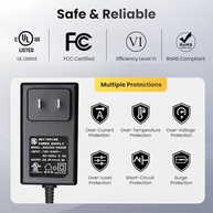 Adaptador de Fonte 24V 0.5A Universal 1.8m - Energia Estável para Seus Dispositivos - imagem 4