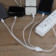 Cabo USB-C 4 em 1: Carregue Vários Dispositivos! - imagem 3