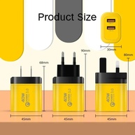 Carregador USB 40W: Carga Rápida para Seus Dispositivos! - imagem 3