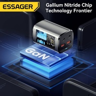 Carregador GaN 67W Essager: Turbo para Seus Dispositivos! - imagem 3