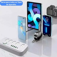 Extensão Elétrica 5 Tomadas com USB-C: Carregamento Rápido e Segurança para Seus Dispositivos - imagem 5