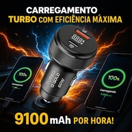 Carregador Veicular Turbo 60W MTS: Carregue 2 Dispositivos Simultaneamente com Cabo iOS Incluso! - imagem 4