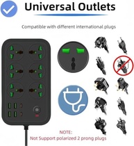 COOFINE Filtro de Linha 12 em 1 com USB-C: A Solução Universal para suas Tomadas e Dispositivos - imagem 5