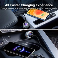 Carregador de Carro QOOVI 80W: Turbo para Seus Dispositivos! - imagem 4