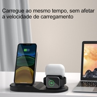 Carregador 3 em 1 H'maston: Power para Seus Dispositivos! - imagem 2