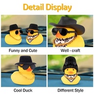 Pato de Borracha Decorativo para Carro: Charme e Diversão no Painel - imagem 4