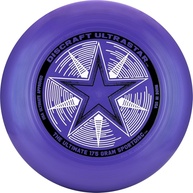 diversao-a-disco-roxo-star-de-175g-e-frisbee-ultimate-perola-discraft-jogo-ultra-a