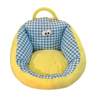 Sofá Infantil com Estampa de Desenho Animado Azul M - Conforto e Diversão para Crianças - imagem 1