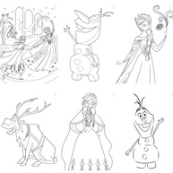 Livro de Colorir Frozen: 28 Folhas de Diversão! - imagem 2