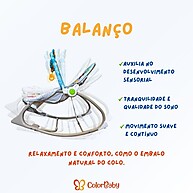 Balanço Bebê ColorBaby: Relax, Música e Diversão! - imagem 2