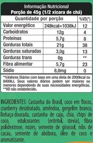 GRANOLA LOW CARB PREMIUM- ALL NUTRIS 210G - DIVERSOS - imagem 3