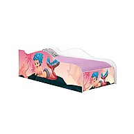 Mini Cama Infantil Sereia nas Pedras com Colchão - Segura e Divertida - imagem 2