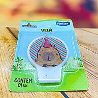 Vela de Aniversário Capivara: Festa Divertida! - imagem 2