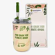 Copo Neo com Canudo Jardinagem – Hidratação Divertida! - imagem 2