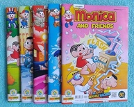 Kit 5 Gibis Turma da Mônica em Inglês - Aventura Divertida e Aprendizado! - imagem 3
