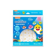 Pano de Boca Baby Shark - Flanela 100% Algodão com Estampas Divertidas - imagem 1
