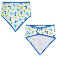 Bandana Babador Bebê Menino Kit 4 Peças Comtac Kids - Proteção e Estilo com Design Divertido - imagem 3