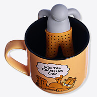 Caneca Garfield com Infusor: Seu Chá Mais Divertido! - imagem 2