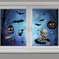 Adesivos de Halloween e Inverno - Decoração Festiva Versátil com Designs Divertidos e Fofos - imagem 5