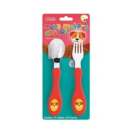 Kit Talher Infantil Cachorro - Colher e Garfo Divertidos para Crianças - imagem 3
