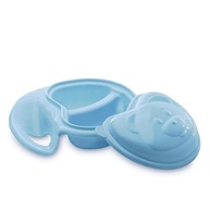 Adoleta Bebê Kit Papinha Urso Azul - Com Apoio, Colheres e Prato Dividido - imagem 3