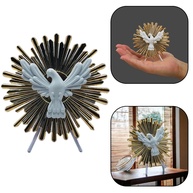 Adorno Pedestal Divino Espírito Santo - Decoração Sagrada para Mesa e Parede 10 cm - imagem 1