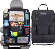 Organizador Multiuso para Banco Traseiro de Carro: Tablet, Celular e 10 Divisões Inteligentes - imagem 1
