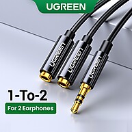 Divisor de Áudio UGREEN: Seu Som, Dobrado! - imagem 1