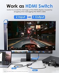 Divisor HDMI LENTION 4K@60Hz Bidirecional: Conecte e Amplie Sua Experiência Visual - imagem 3