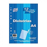 Divisória Cristal A4: Organize com Visor! - imagem 1