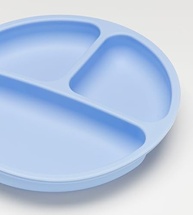 Prato em Silicone com Divisória e Ventosa Twibex - Seguro, Colorido e Antideslizante - imagem 5