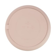 Prato de Silicone com Divisória e Ventosa CLINGO Rosa - Segurança e Organização nas Refeições Infantil - imagem 5