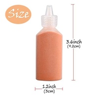 Kit Areia Artística Colorida - 12 Garrafas de 35g | Artesanato DIY, Terrário e Brincadeiras Criativas - imagem 4