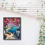 Kit de Pintura por Números para Adultos - DIY com Tela 41x50cm, Pincéis e Tintas Acrílicas - imagem 4